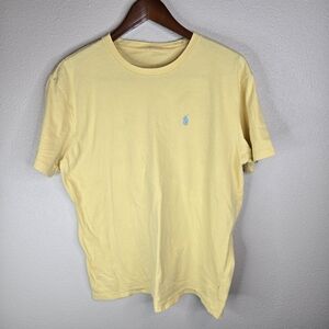 Distressed Yellow Polo by Ralph Lauren Men's T-Shirt